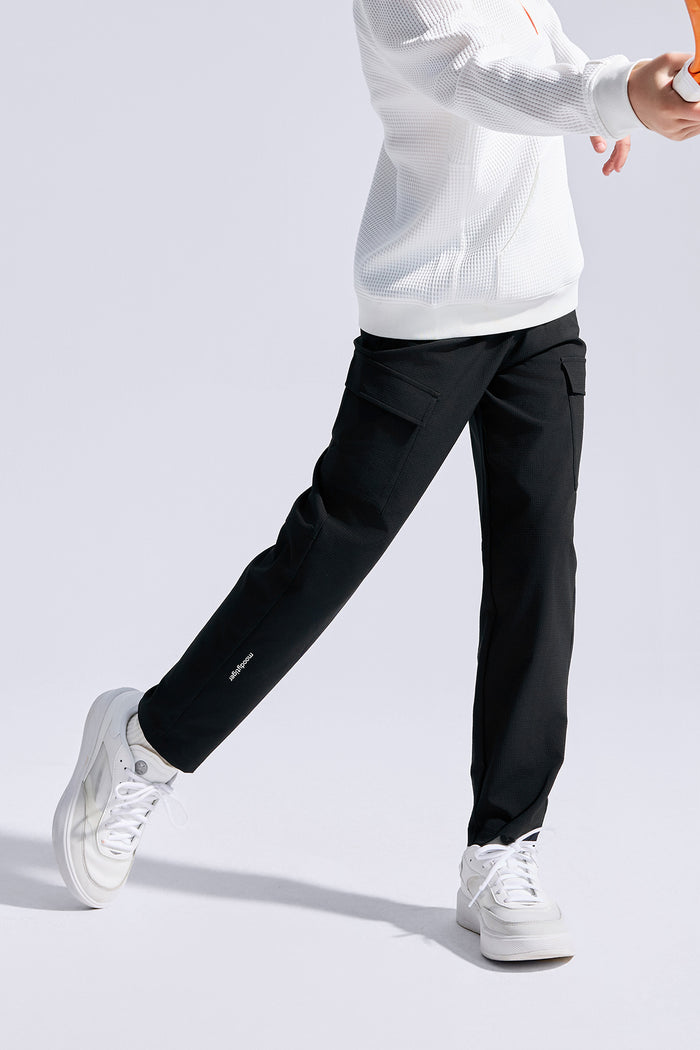 Woven Pants **Charcoal Black**