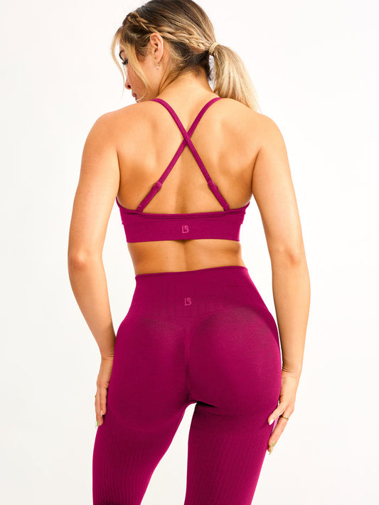 Waterfall Seamless Legging - Empire Rose