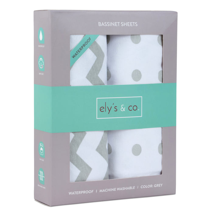 Waterproof Bassinet Sheet Set