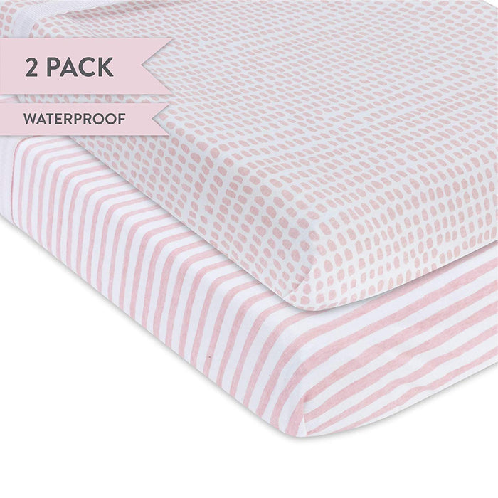 Waterproof Changing Pad Cover | Cradle Sheet Set