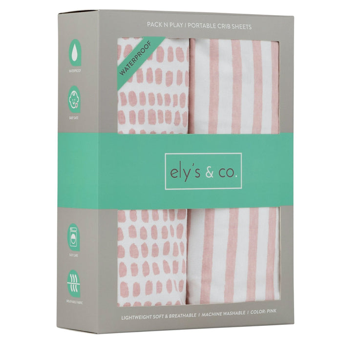 Waterproof Pack N Play | Portable Crib Sheet Set