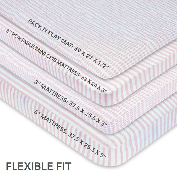 Waterproof Pack N Play | Portable Crib Sheet Set
