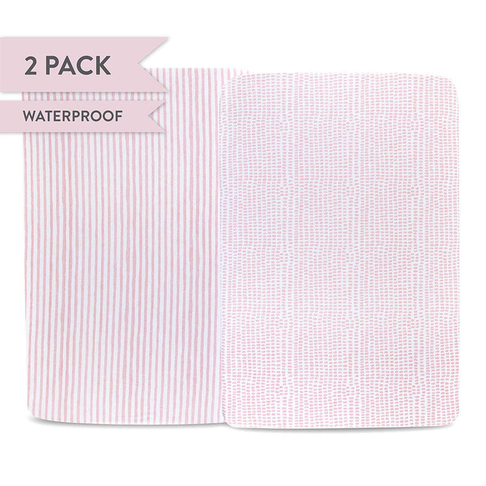 Waterproof Pack N Play | Portable Crib Sheet Set