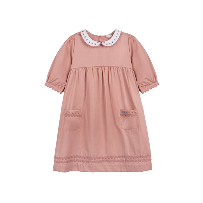 Wave Collection - Tulip Collar 3/4 Dress