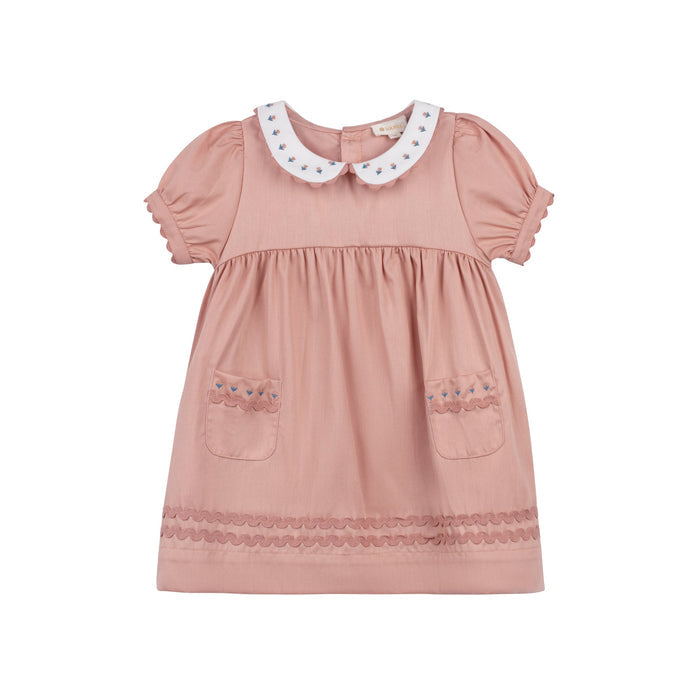 Wave Collection - Tulip Collar SS Dress