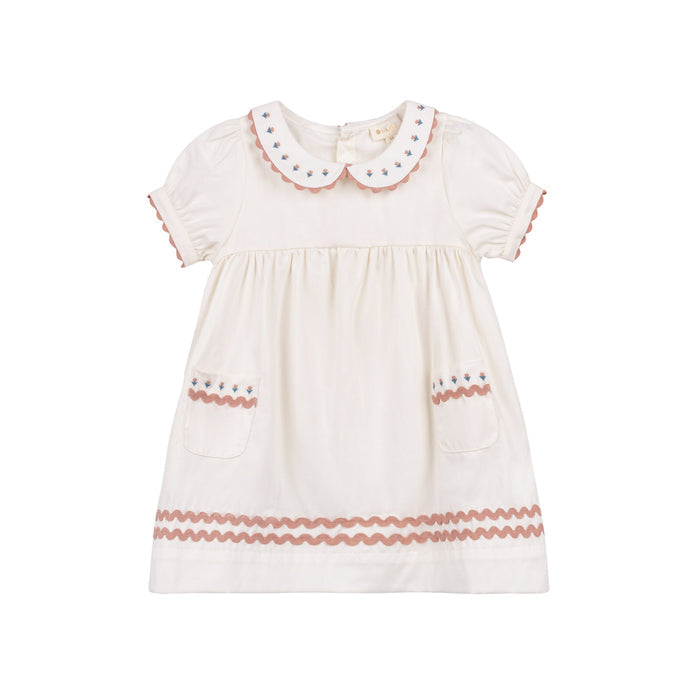 Wave Collection - Tulip Collar SS Dress