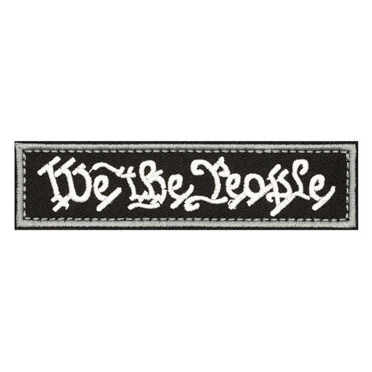 "We The People" Embroidered Velcro Patch - Brotherhood Cornhole