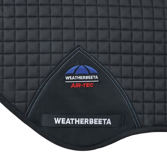 image_addtnl_2 - Charcoal - WeatherBeeta Prime Air-Tec Jump Shaped Saddle Pad - .jpg