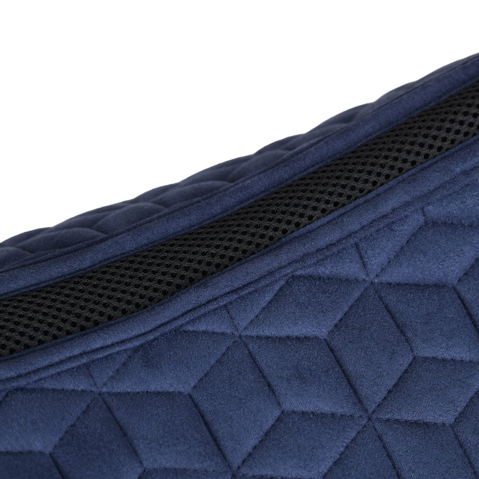 image_addtnl_2 - Navy - WeatherBeeta Suede Elite Air-Tec Jump Shaped Saddle Pad - .jpg