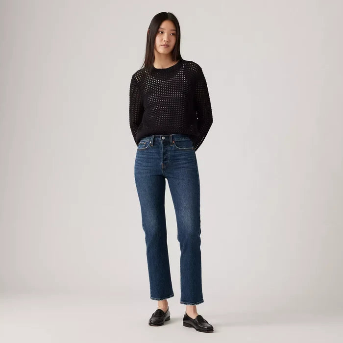 Wedgie Straight 28" Jean - Indifferent Indigo