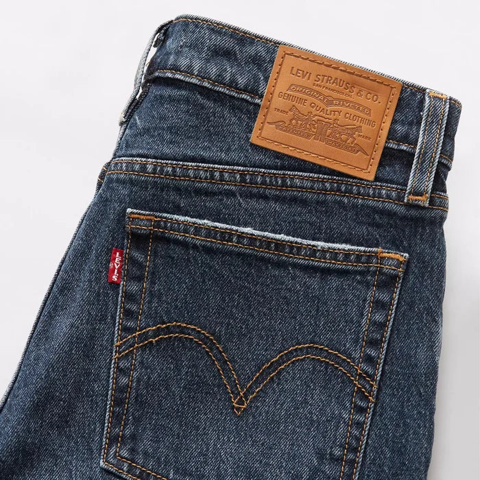 Wedgie Straight 28" Jean - Indifferent Indigo