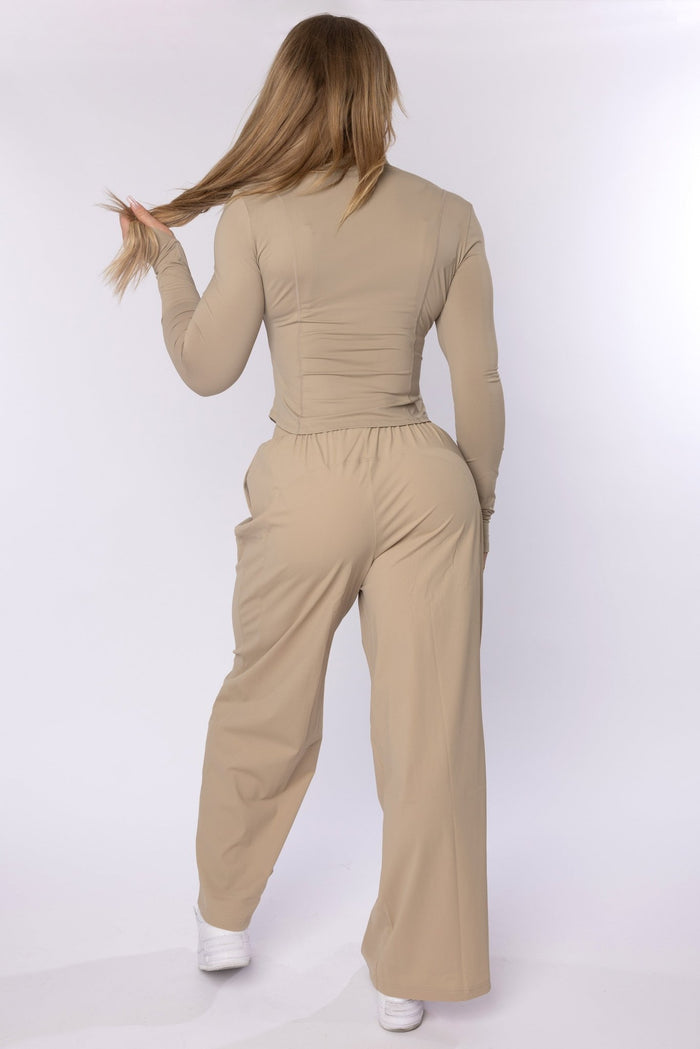 Whisper Pants Khaki - FPFit
