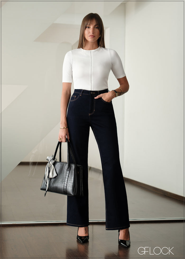 Wide Leg Jeans - 141225