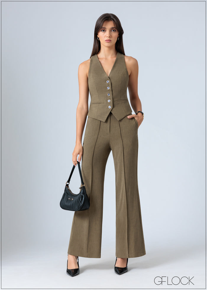 Wide Leg Pant - 200726