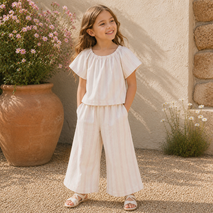 Wide Pants Woven Lurex