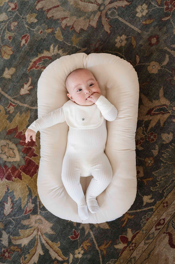Wide Rib Cotton - Rosebud Collection - Paci Clip