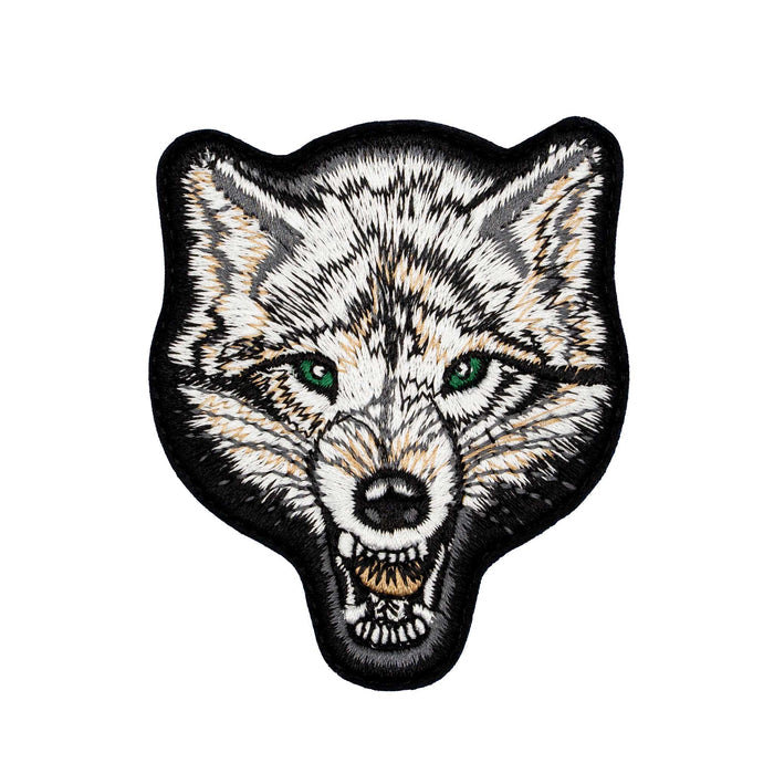 Wolf Embroidered Velcro Patch - Brotherhood Cornhole
