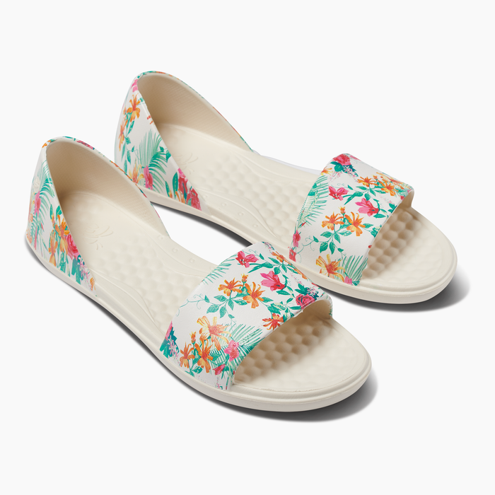 Adult Tropical Palm / Bone Friday Flat#color_tropical-palm-bone
