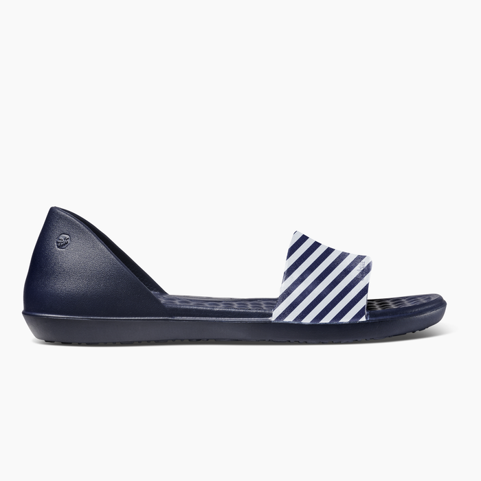Navy White Pin Stripe / 5