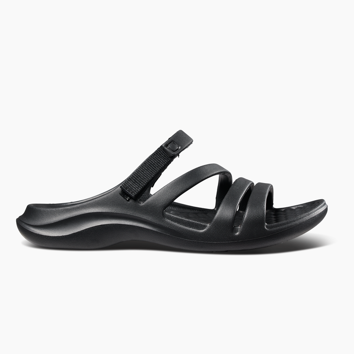 Adult Black Lakeshore Sandal#color_black