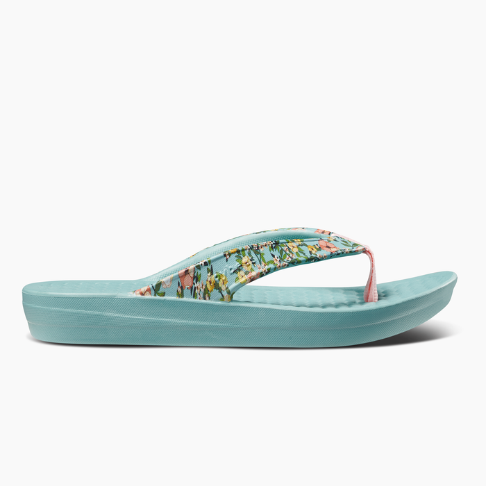 Adult Spring Floral / Marina Varsity Flip#color_spring-floral-marina