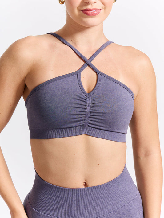 Wonder Seamless Sports Bra - Shadow Berry