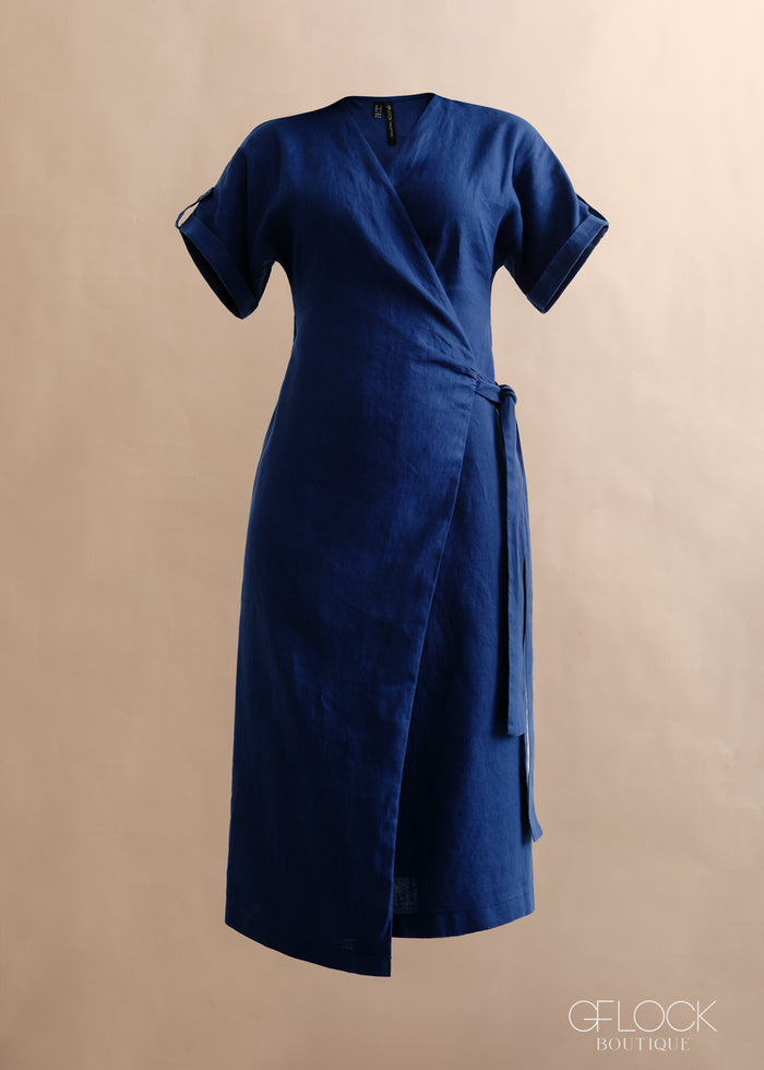 Wrap-Around Midi Dress - 170526