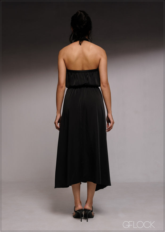 Wrap Around Midi Dress - 220526