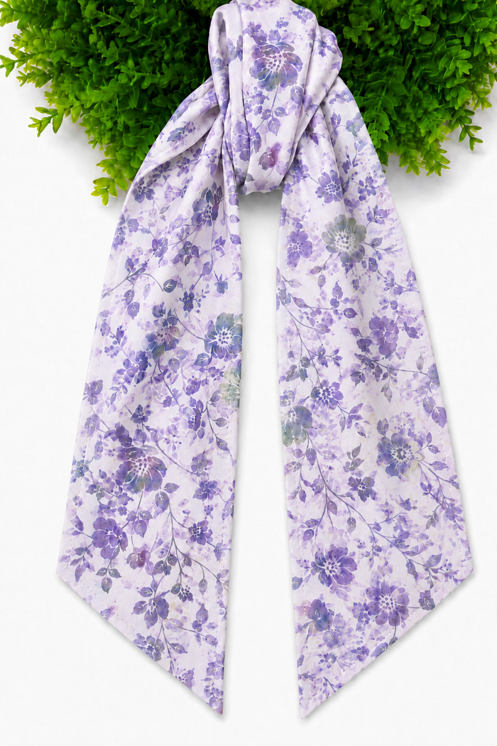 Wreath Sash - Florals and Chinoiserie
