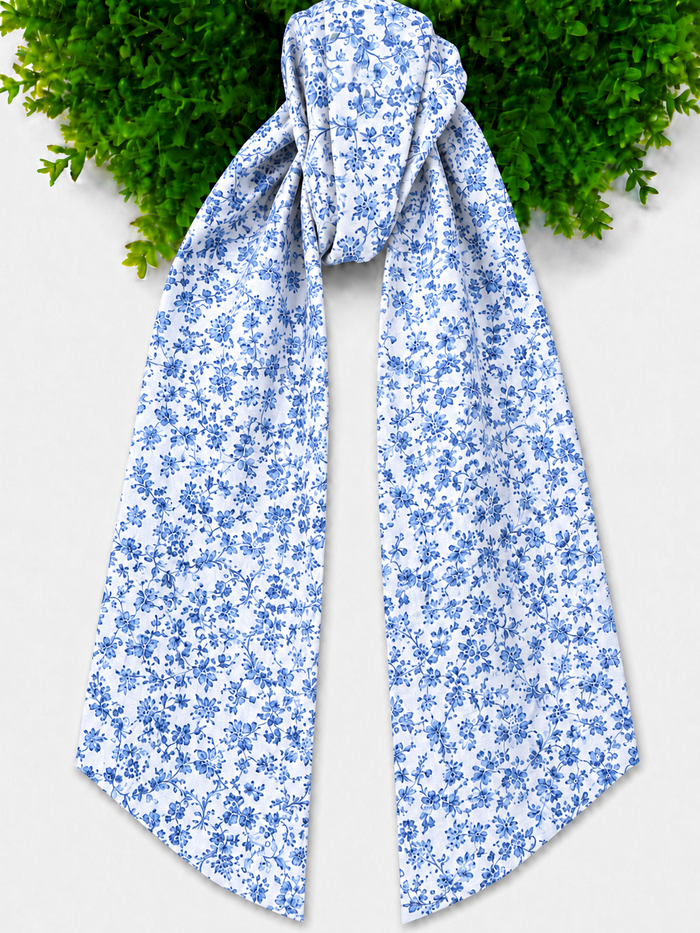 Blue On White