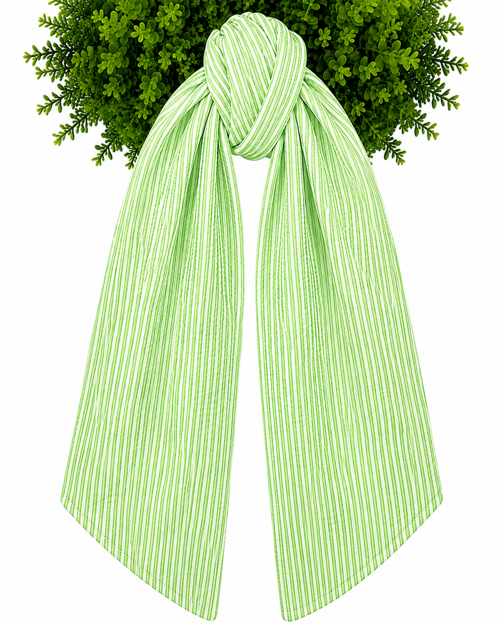 Spring Green Seersucker
