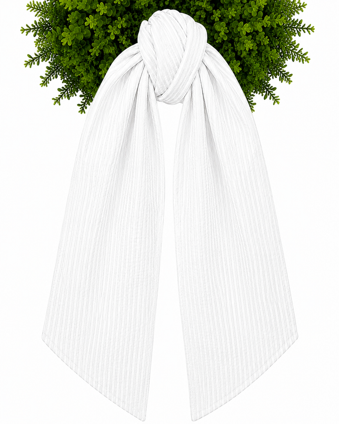 Wreath Sash - Seersucker