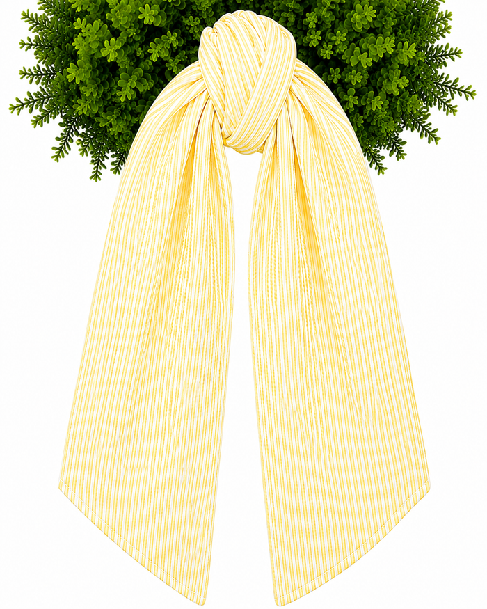 Yellow Seersucker
