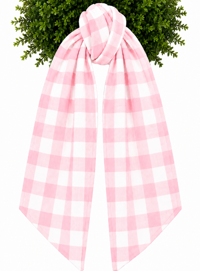 Wreath Sashes - Gingham 1 Inch