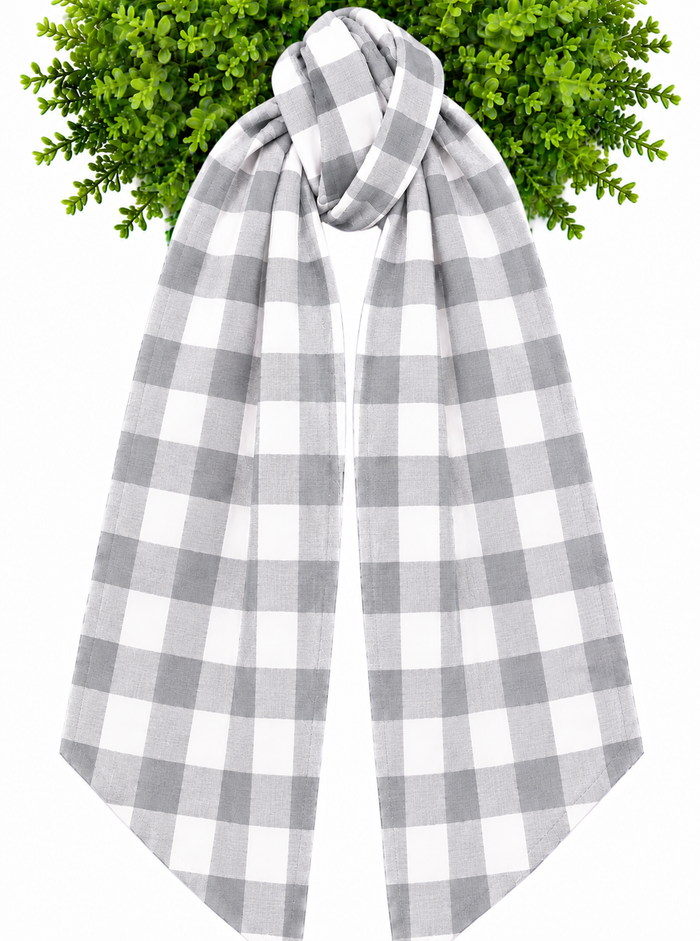 Wreath Sashes - Gingham 1 Inch
