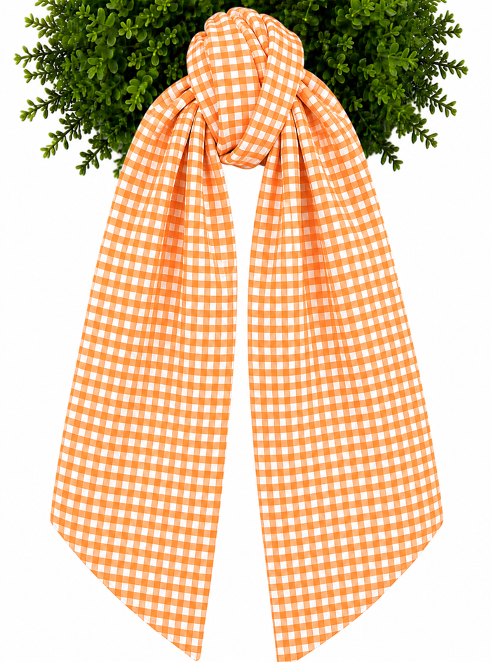 Wreath Sashes - Gingham 1/8 Inch With or Without Trim