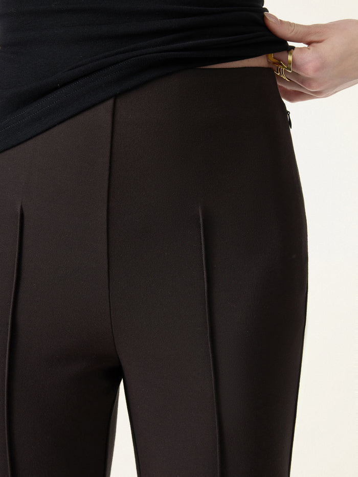 OGLmove Wrinkle-Resistant High Rise Cropped Flare Leg Travel Pant