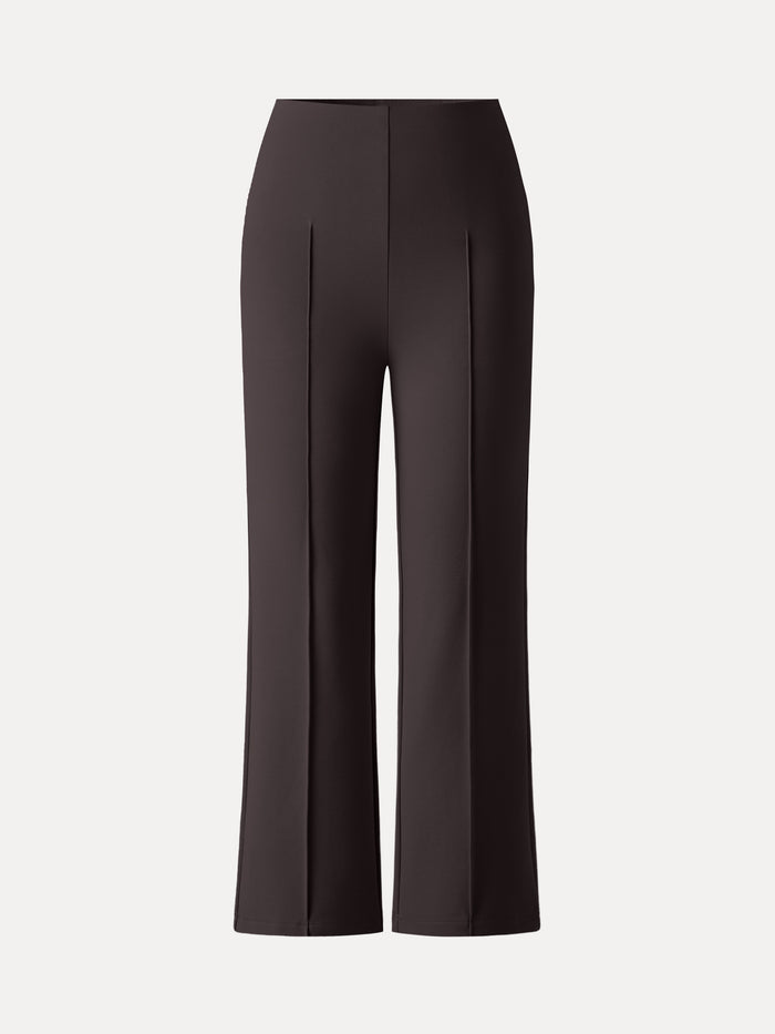 OGLmove Wrinkle-Resistant High Rise Cropped Flare Leg Travel Pant