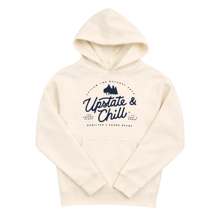Youth Perfect Place Hoodie - Bone / Van Duesen Blue
