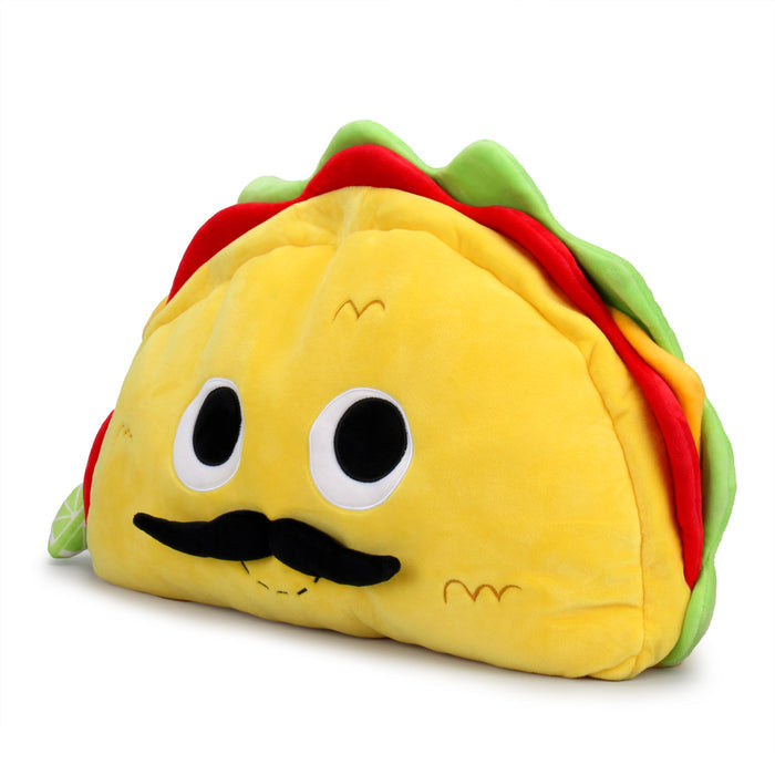 Yummy World XL Victorio Veggie Taco plush set featuring colorful, soft plush toys of a taco with veggie characters and toppings.
