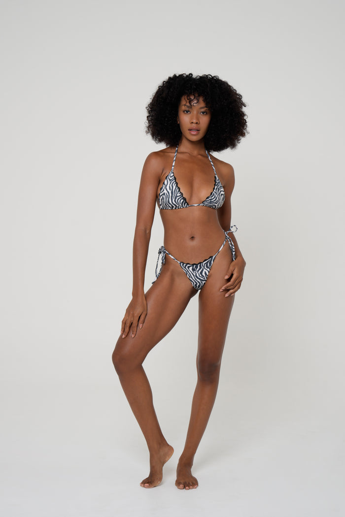 Zebra Triangle Bottoms